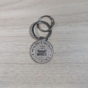 Carvana Keychain We'll Drive You Happy Advertising Keychain